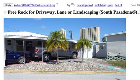 Craigslist pinellas free stuff. Monday, May 27 Find out what's happening in Clearwater with free, real-time updates from Patch. two dressers (1006 1st ave nw largo) pic CRT TV (Feather Sound) pic map Concreat blocks (Pinellas... 