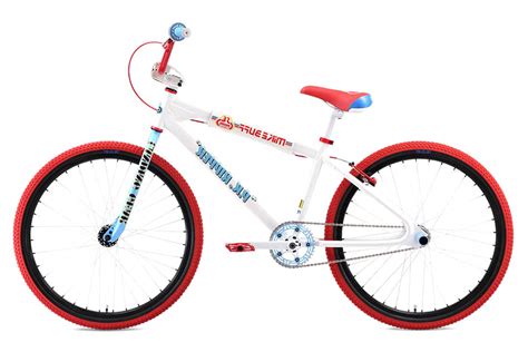 bicycle frame material: aluminum. bicycle type: bmx. frame size: Unknown. make / manufacturer: SE Bikes. model name / number: 1981 SE PK Ripper. serial number: PK47119. ….