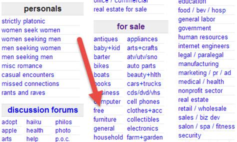 Craigslist prescott arizona free stuff. Choose a category for your post. 1. Visit our homepage, craigslist.org. Make sure the location named at the top is where you want to post. If the location is not correct, visit our list of available sites, and choose the most appropriate one. 2. Click "post to classifieds" in the top-left corner. 3. 