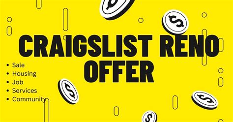 Craigslist reno for sale. .  ...