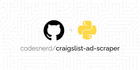 Craigslist scraper github.  Save your favorites for later, filter results, set search ...
