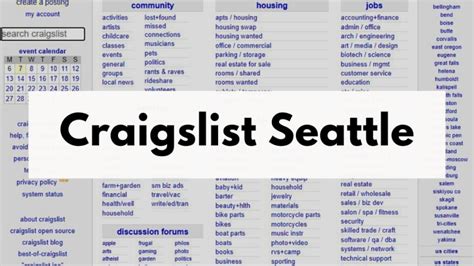 Craigslist seattle jobs no experience. .  ...