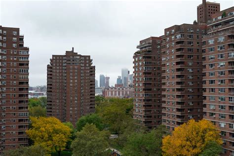 Apartment buildings in Manhattan. After a nearly 15-