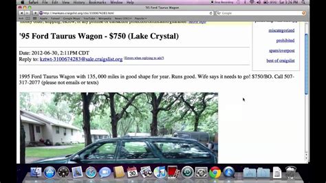 craigslist Cars & Trucks - By Owner for sale in Southwest MN. see also. SUVs for sale classic cars for sale electric cars for sale pickups and trucks for sale Jeep wrangler unlimited. $2,400. Winthrop Ford Explorer XLT 4WD. $22,700. Marshall 2008 Chevrolet Malibu LTZ. $5,500. Hartley, IA. 2013 Chrysler Town n Country .... 