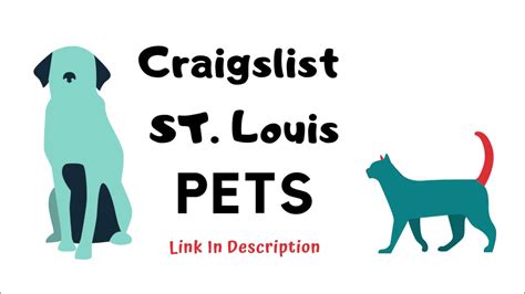 Craigslist st louis free pets. Things To Know About Craigslist st louis free pets. 