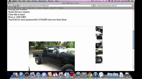 craigslist Cars & Trucks "jeeps" for sale in Wichita, KS. ... 2055 S BROADWAY, Wichita, KS 67216 2017 Jeep Wrangler Unlimited Sahara 4WD. $24,991. Wichita, KS ...