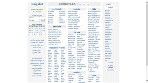 Craigslist wm. craigslist provides local classifieds and forums for jobs, housing, for sale, services, local community, and events 