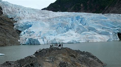 Crammed with tourists, Alaska’s capital wonders what will happen as its magnificent glacier recedes