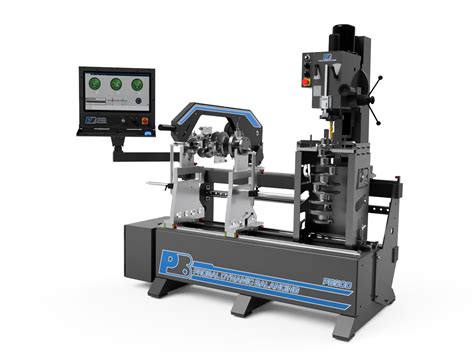 Crankshaft balancing machine.  PB-L500 Deluxe Crankshaft Balancing Machine ...