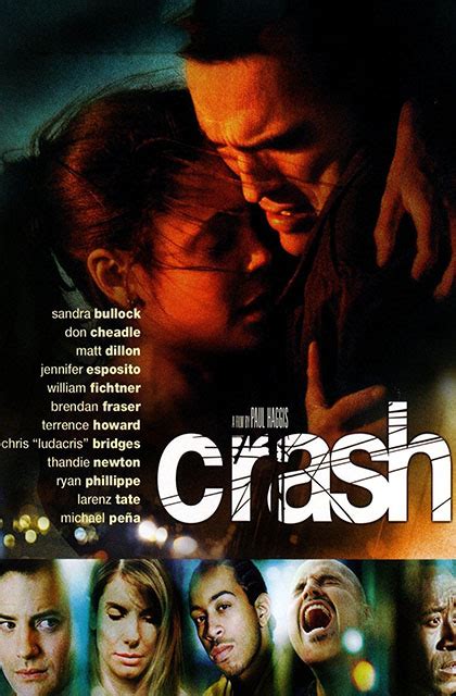 Crash 2004 full movie. Synopsis. In post-Sept. 11 Los Angeles, tensions erupt when the lives of a Brentwood housewife, her district attorney husband, a Persian shopkeeper, two cops, a pair of carjackers and a Korean couple converge during a 36-hour period. 