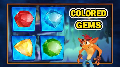 Crash Bandicoot 4 All Colored Gem Locations - Red, Green