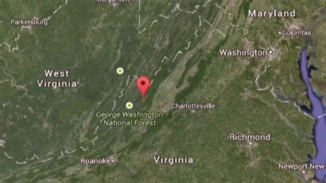 Crash Locations Map - Virginia