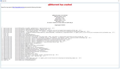 Crash after 4.4 update : qBittorrent - Reddit