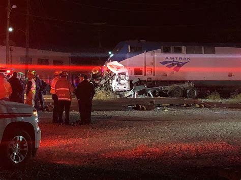 Crash involving Amtrak train in Fairfield leaves one dead, several hospitalized