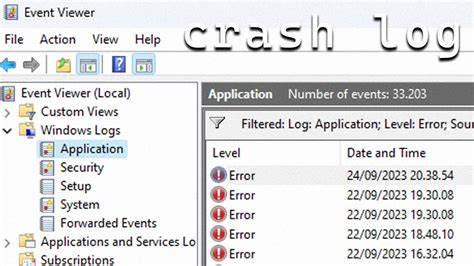 Crash log viewer.  Press &ldquo;Enter&rdquo; to open it. . Jun 3, 2024 · Press t...