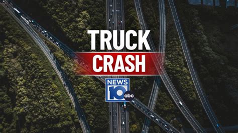 Crash on I-90 involving tractor trailers closes two lanes