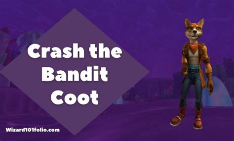 Wizard101 Crash The Bandit Coot [ Guide ] By MR. WIZARD ... All W101 Trivia Answers. All Spellements Guide. Wizard101 Fire Spells Guide ( Full list ) Wizard101 Ice Spells Guide ( Full list ) Most Commented. Wizard101's 12th birthday Contests; How to create a single layer 69-plot (Plant Stacking 101)