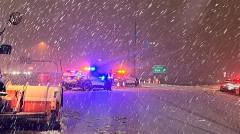 Crashes, spinouts close I-70 as Friday snowstorm hits Colorado
