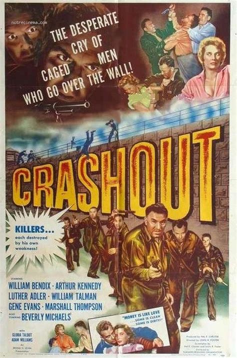 Crashout. Directed by Lewis R. Foster, Crashout begins with a violent prison revolt beneath the opening credits, some of it put together from footage borrowed from Don Siegel’s Riot in … 
