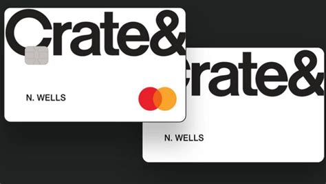 Sign in to your Crate and Barrel Credit Card account to manage your 