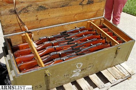 Crate of mosin nagants. Mosin-Nagant rifles by the crate. By Loophole LaRue, SASS #51438. August 6, 2011 in SASS Wire Saloon. Start new topic. Posted August 6, 2011. Seems like most of the gun shops in this area have simultaneously come into possion of crateloads of Mosin-Nagant rifles, which they are labelling as "Russian surplus", and selling for $95 … 
