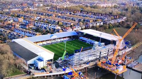 Craven Cottage Expansion Under Construction August 2024