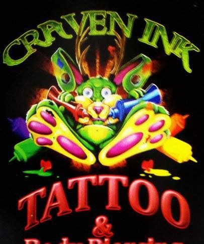  Craven Ink, Greeneville, Tennessee. 6,378 likes · 60 talking about this · 2,329 were here. Rat, Ashley, Dee, Chris and Olivia offer professional tattoo & piercing performed in a safe space . 