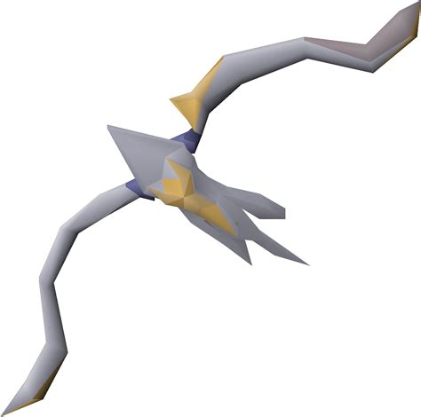 The Webweaver Bow is a tradeable upgrade for Craw's Bow. It requires 70 Ranged to wield, has 85 Ranged attack bonus and 65 Ranged strength (compared to Craw's Bow's 75 Ranged attack and 60 Ranged strength) and gains a special attack: Swarm. Swarm costs 50% Special Attack energy and unleashes four attacks in rapid succession with increased accuracy.. 