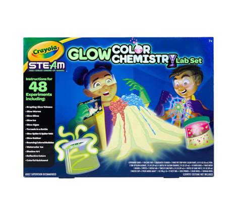 Crayola Glow Color Chemistry Lab Set, Science Kit For Kids