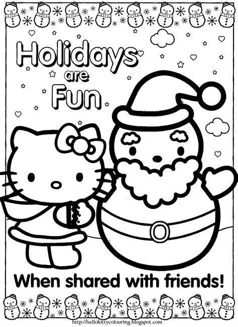 Crayola Holiday Coloring Pages