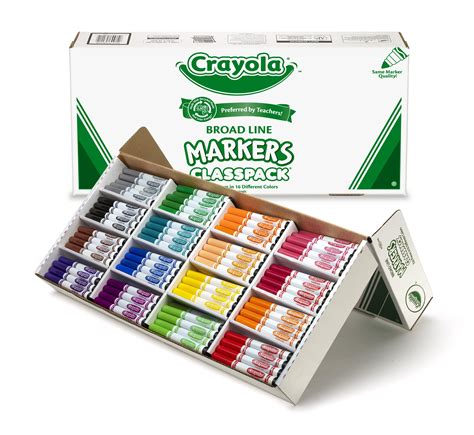 Crayola Markers Broad Line Classpack Assorted Arts & Crafts