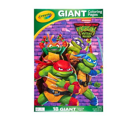 Crayola Teenage Mutant Ninja Turtles Giant Coloring …