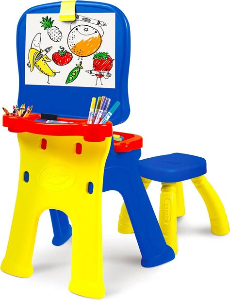 Crayola Triple-the-Fun Art Studio Kids Easel - amazon.com