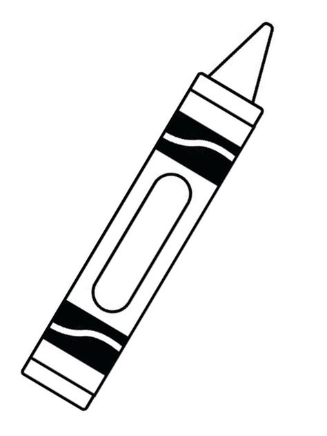Crayon outline printable. Things To Know About Crayon outline printable. 