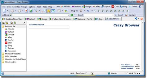 Crazy Browser for Windows