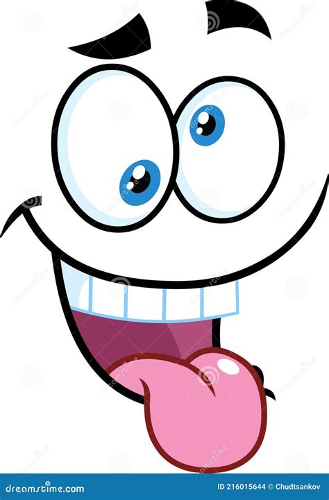 Crazy Cartoon Face Illustrations & Vectors - Dreamstime