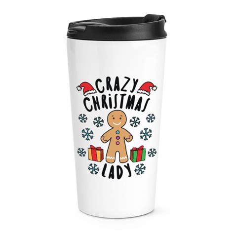 Crazy Halloween Lady Travel Mug Cup eBay