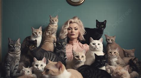 Crazy cat lady nude