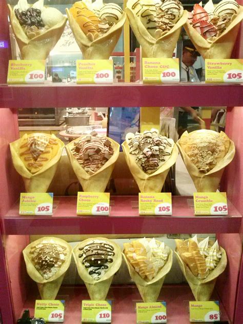 Crazy crepe. Crazy Crepes is located at Third Floor, Main Mall, SM Mall of Asia, Mall of Asia Complex (MOA), Pasay City. This is a Desserts restaurant near the Main Mall.The average price range at Crazy Crepes is around ₱ 150 / Person,and the opening hours are 10:00 - 22:00.Crazy Crepes is a well-known gourmet restaurant in the … 