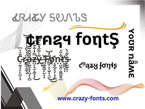 Crazy fonts generator. .  ...