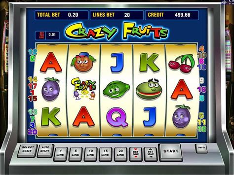 Crazy fruits slot machines free play