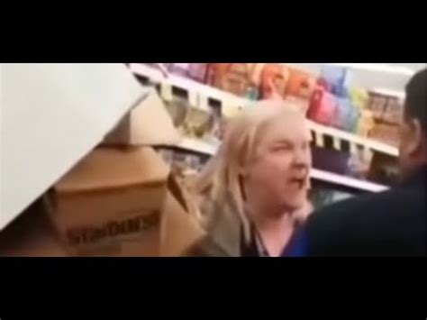 Crazy lady at Walmart again - YouTube