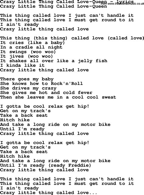Crazy little thing called love lyrics. Things To Know About Crazy little thing called love lyrics. 