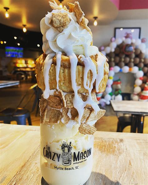 Crazy mason myrtle beach. The Crazy Mason Milkshake Bar owners Bo and Sherri Steele are opening up a second Grand Strand location as early as Memorial Day weekend in 810 Billiards & Bowling in North Myrtle Beach. May 18 ... 