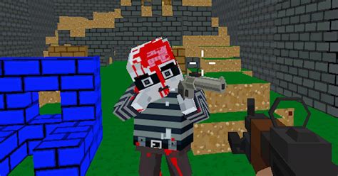 Crazy Pixel Apocalypse is an intense FPS game which takes place in a cool blocky world! You can battle other players worldwide either in a team deathmatch or a normal deathmatch. The battles take place in different maps. The game also features a most wanted zombie mode! You can become the scariest zombie that can use a melee weapon.. 
