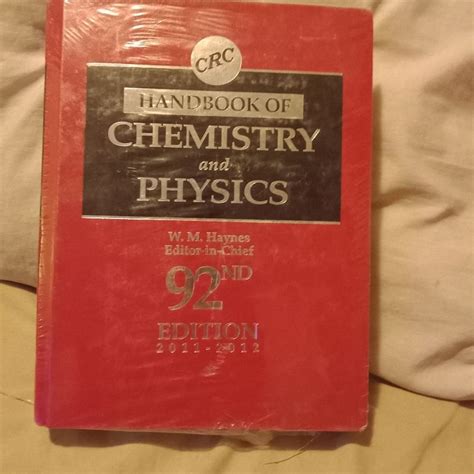 Crc handbook of chemistry and physics 92nd edition. - Kurtze einleitung in einige theile der bergwercks-wissenschaft ....