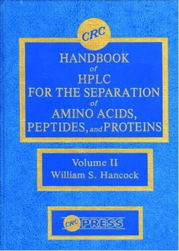 Crc handbook of hplc for the separation of amino acids peptides and proteins volume ii. - Toyota 1989 4runner factory service manual.