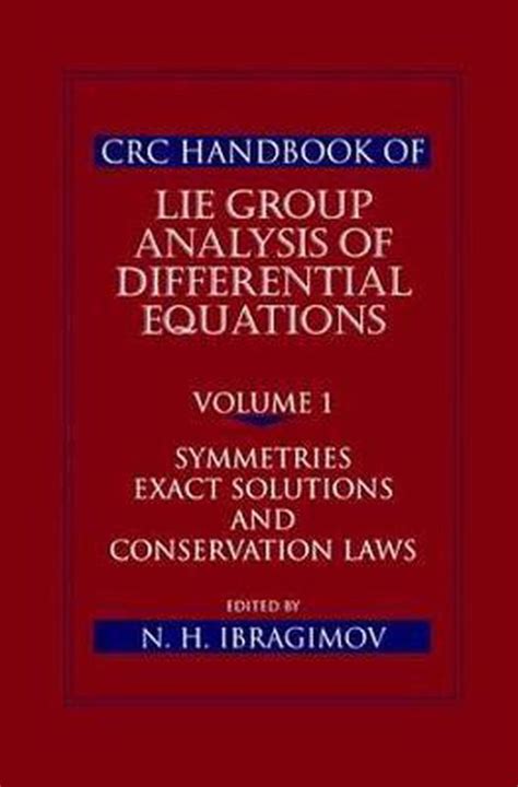 Crc handbook of lie group analysis of differential equations volume. - 2004 honda trx 500 rubicon owners manual.