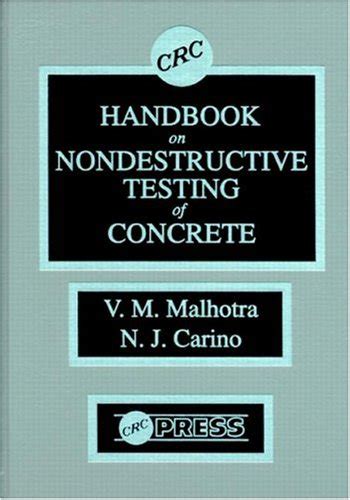 Crc handbook on nondestructive testing of concrete. - 2002 chrysler sebring lxi owners manual.