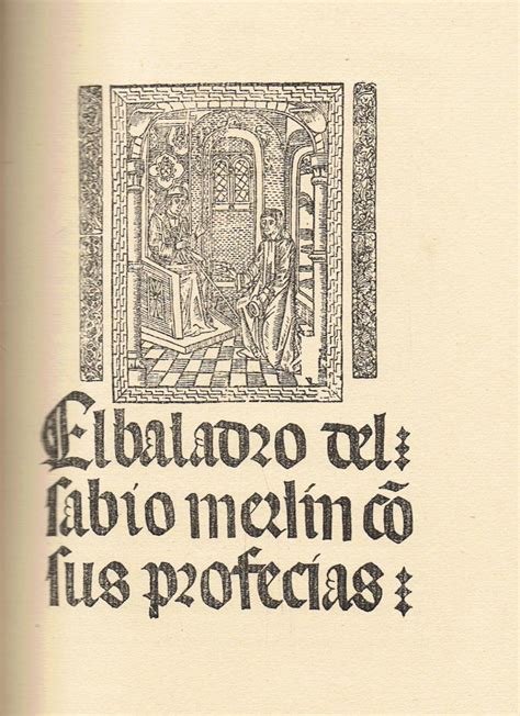 Creación y difusión de el baladro del sabio merlin (burgos, 1498). - Volvo penta dp manuale del negozio.